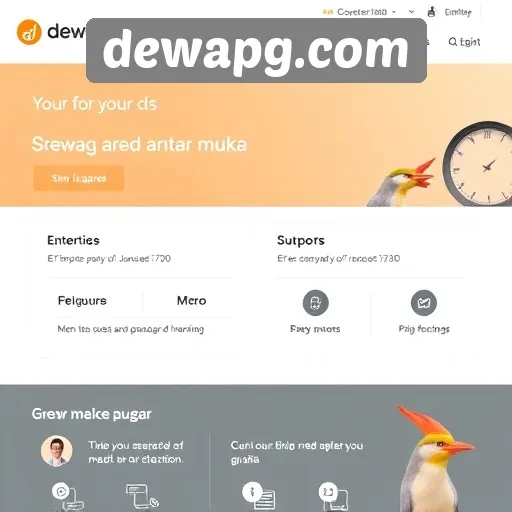 Tampilan Antar Muka dewapg.com yang Ramah Pengguna